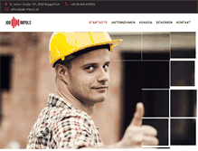 Tablet Screenshot of job-impuls.at